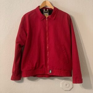 VTG Carhartt Men's XL Red Lightweight Jacket
